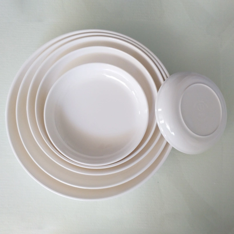 Custom Size 100% Melamine Plates Melamine Dinnerware Sets